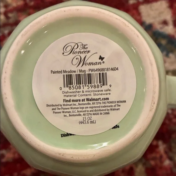 The Pioneer Woman Mint Green Mug - Picture 2 of 4